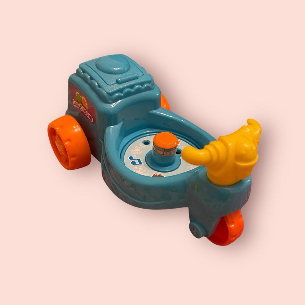 VTech Go Go Smart Friends Carnival Replacement Blue Ice Cream Scooter Cart Only